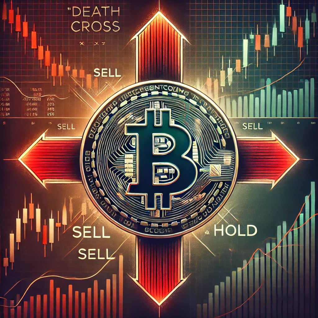 Imminent Death Cross Formation Emerges For Bitcoin