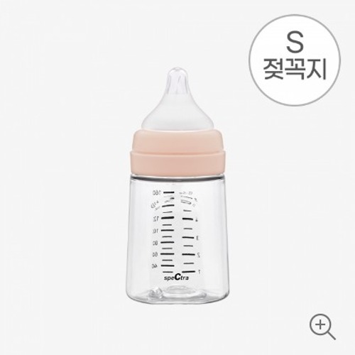 [스펙트라] PA 젖병 160ml(S꼭지) 1p (크림핑크)