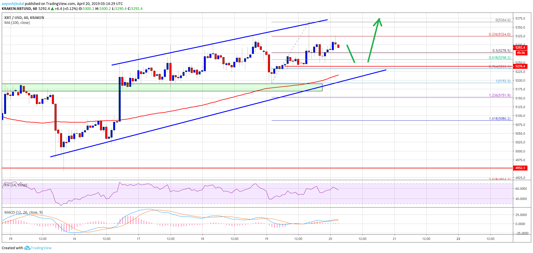 Bitcoin Price Analysis BTC Chart