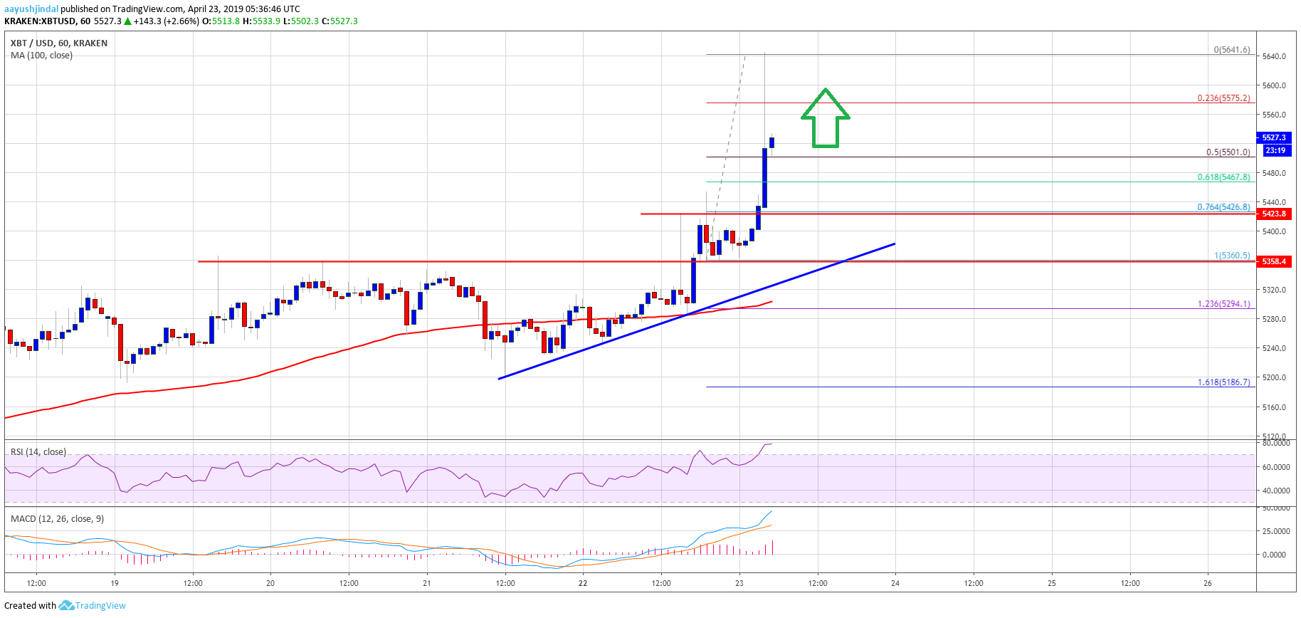 Bitcoin Price Analysis BTC Chart