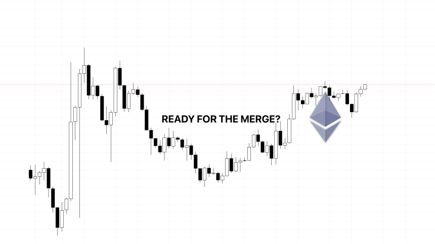 Ethereum Merge Bitcoin ETH BTC USD