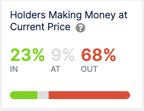 MATIC holders in profit