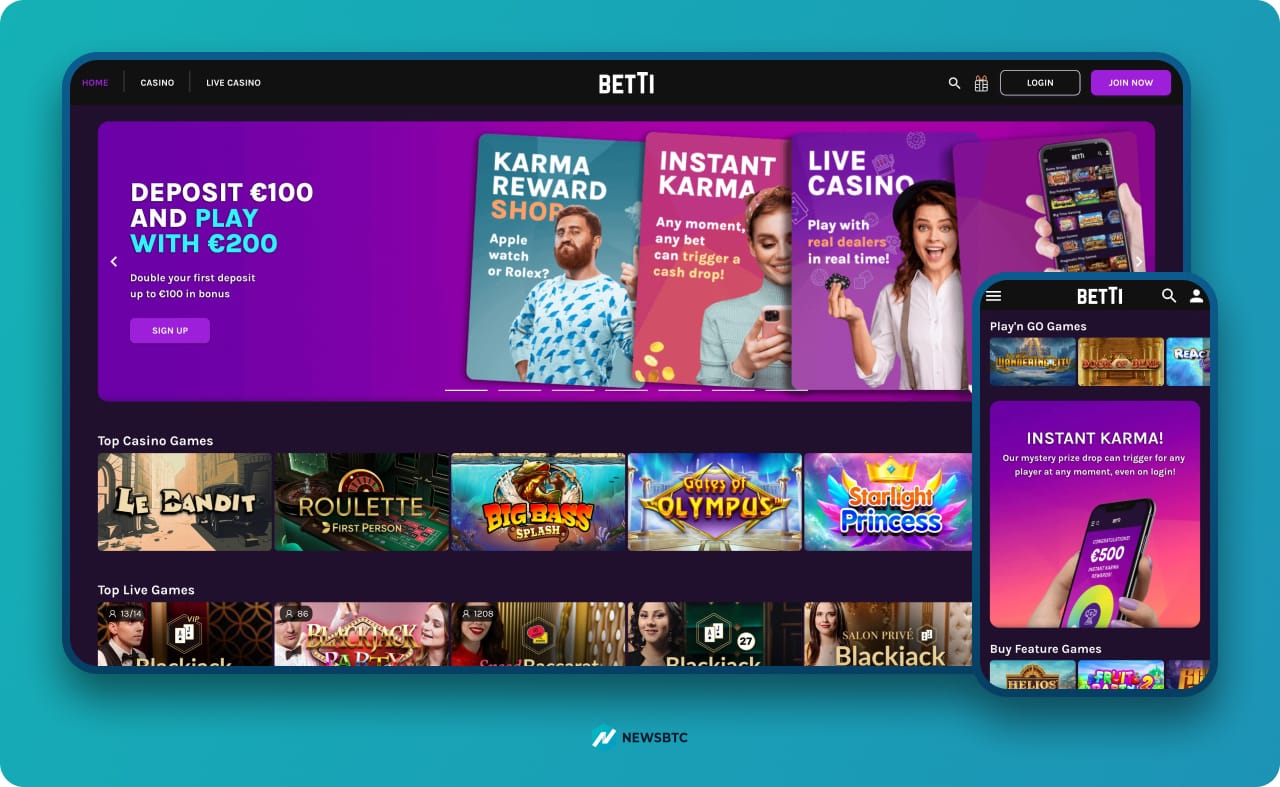 Betti Non Gamstop Casino UK