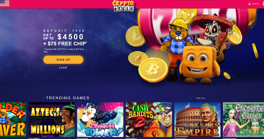 Crypto Reels Casino highlighted as one of the best crash gambling sites for bitcoin and crypto enthusiasts