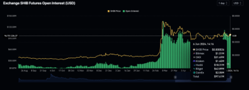 Shiba Inu open interest