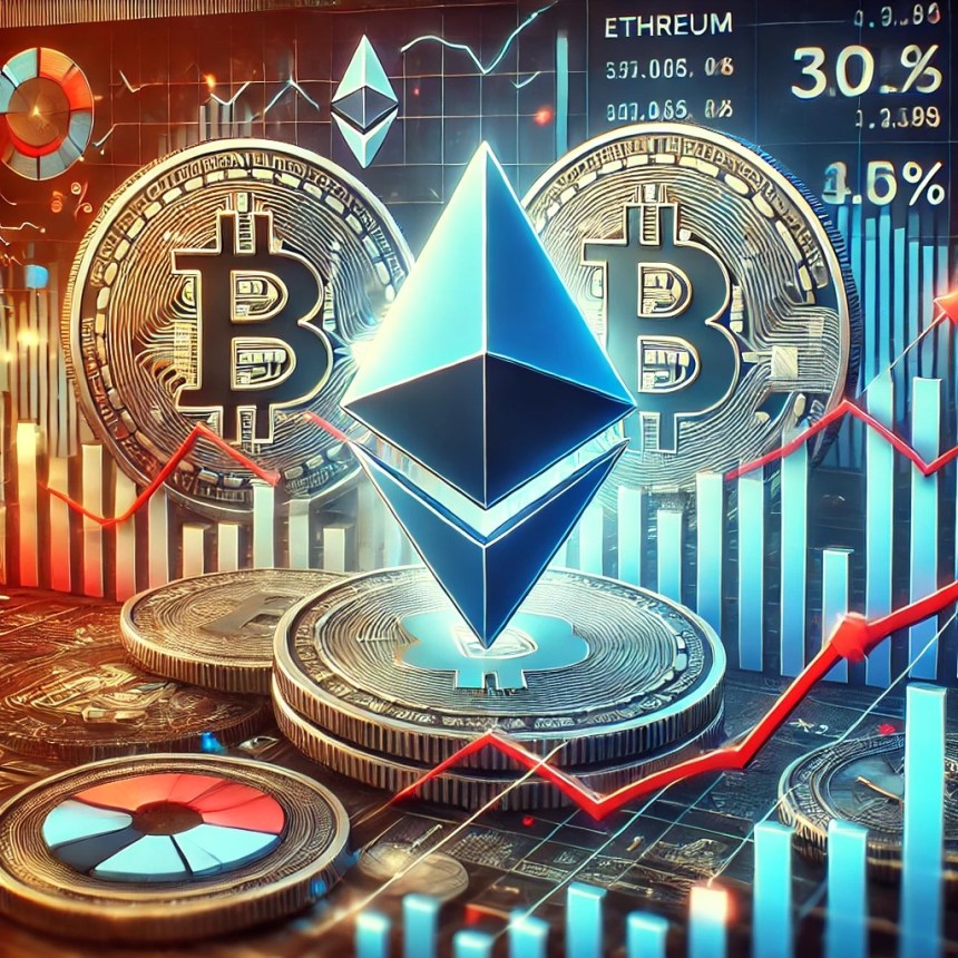 Ethereum Volatility Surpasses Bitcoin by 30%