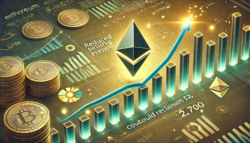 Ethereum Could Reclaim $2,700 As Key Data Signals Reduced Selling Pressure